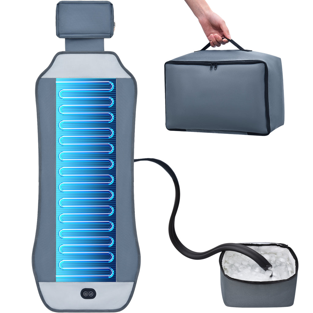 EO Living Compact Cooling Pad for Camping Chairs Light Grey