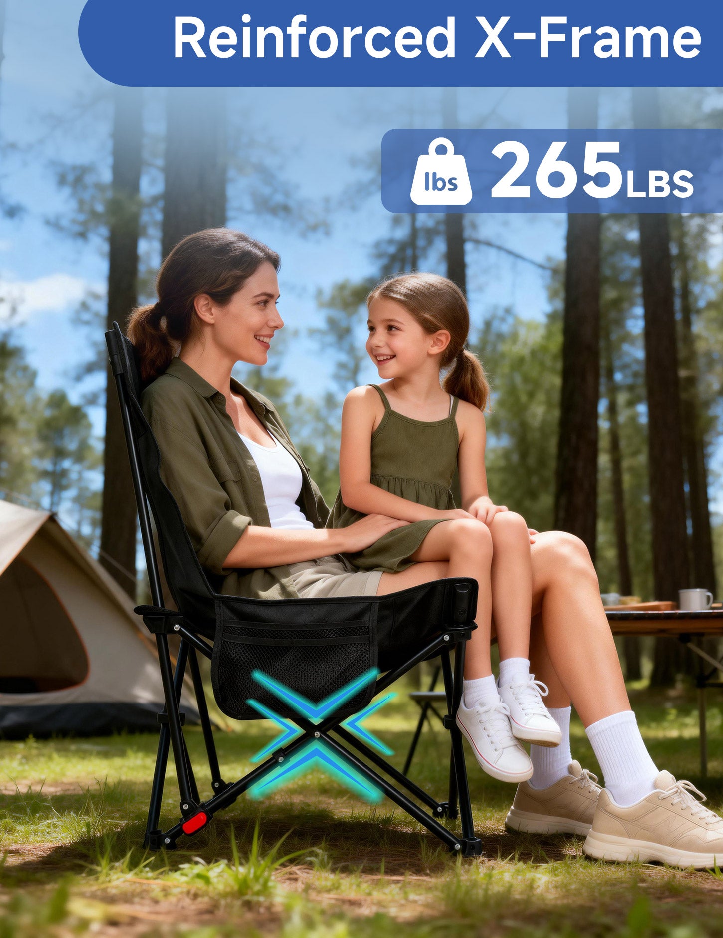 EO Living Reclining Camping Chair